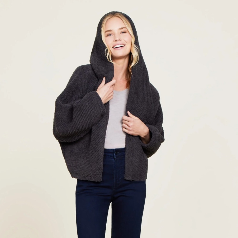 Barefoot Dreams CC Chevron Rib Cardigan